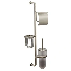 Стойка для ванной WasserKRAFT никель