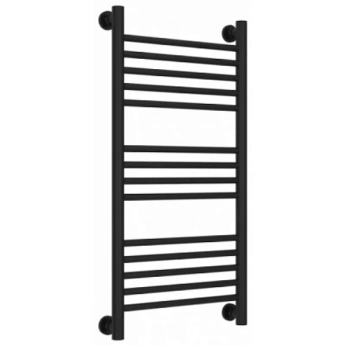 Полотенцесушитель водяной Сунержа Богема+ 40x80 см прямая перемычка, матовый чёрный - фото 6