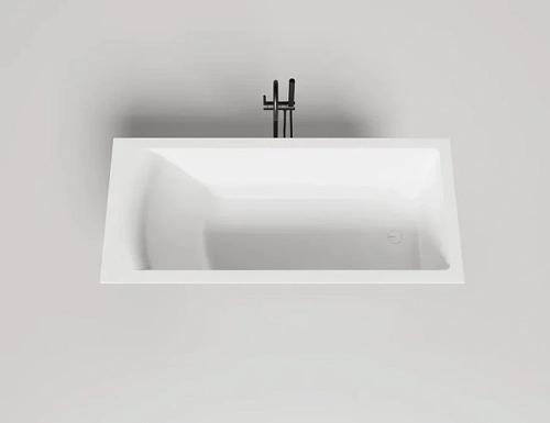 Ванна из искусственного камня Salini Cascata Kit 170x75 см встраиваемая, белый глянцевый - фото 1