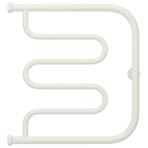 Полотенцесушитель водяной Сунержа Лира+ 50х50 см белый матовый 30-4011-5050 (детальная фотография), белыe