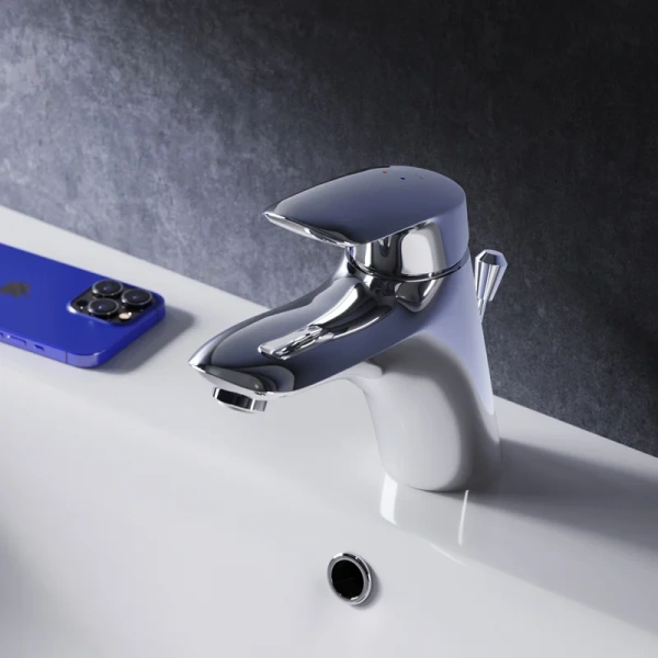 Смеситель для раковины AM.PM. Bliss L излив 146 мм хром F5382132 (детальная фотография), хром