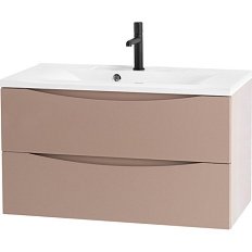 Тумба под раковину подвесная BelBagno Marino 80 см capucino lucido