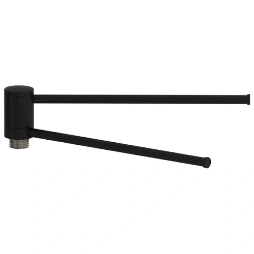 Полотецедержатель для полотенцесушителя Сунержа 26.4 см матовый черный - фото 3