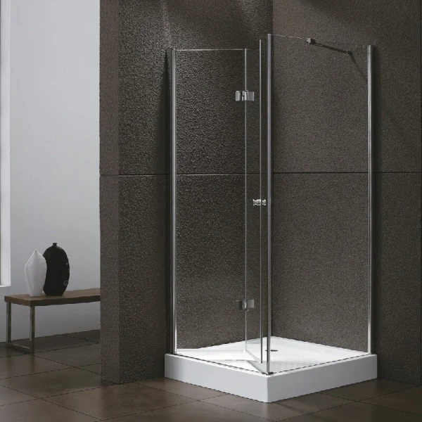 Душевой уголок Cezares Elena 80x90 см стекло прозрачное ELENA-W-ASH-1-80/90-C-Cr (детальная фотография)