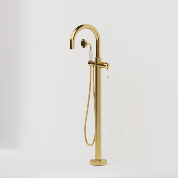 Смеситель для ванны Boheme Imperiale золото ручка Swarovski 289-SW (детальная фотография)
