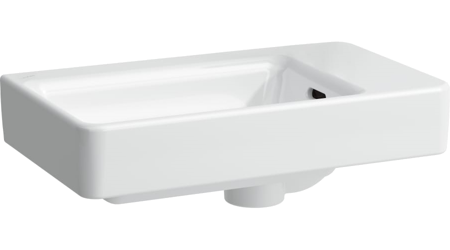 Раковина Laufen Pro S 48 см правая, без отверстия для смесителя 8.1595.4.000.109.1 (детальная фотография)