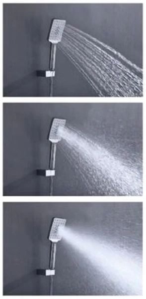 Душевой комплект черный Timo Torne SX-4319/03SM (детальная фотография), в наличии