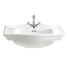 Раковина 60х44см, смеситель на 1 отверстие, Devon&Devon Westminster IBLM(1)FWES