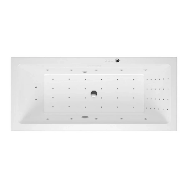 Ванна гидромассажная Excellent Heaven Slim Nano 170 x 75 см, белый/хром, WAEX.HEV17S.NANO.CR (детальная фотография)