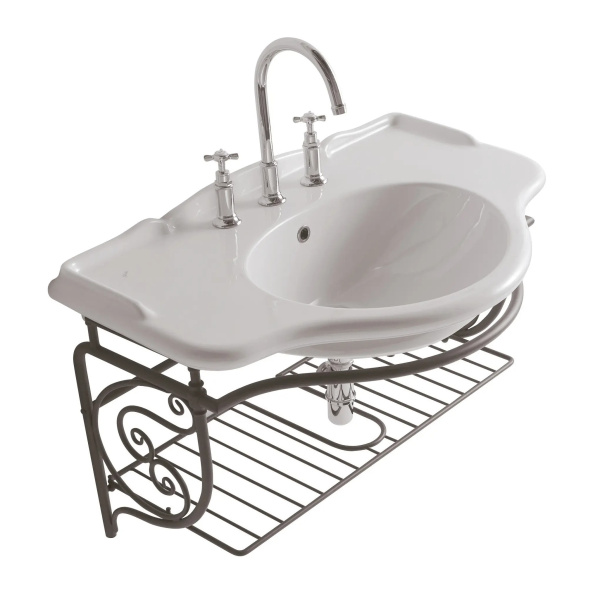 Консоль с раковиной Globo Paestum PA0563X (детальная фотография)