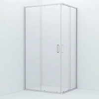 Душевой уголок IDDIS Zodiac 100х80 см глянцевый алюминиевый профиль