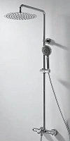 Душевая колонна с термостатическим смесителем для ванны Bravat Waterfall SS F639114C-A5-RUS