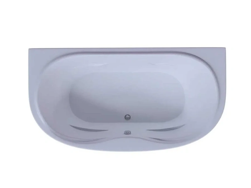 Ванна акриловая Акватек Мелисса 180x95 см с фронтальным экраном, вклеенный каркас MEL180-0000031 (детальная фотография), акриловые