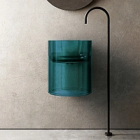 Раковина Abber Kristall 42 см бирюзовая