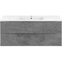 Тумба под раковину подвесная Vincea Mia 120,9 см Beton