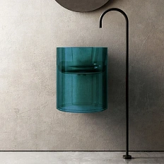 Раковина Abber Kristall 42 см бирюзовая