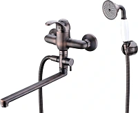 Смеситель для ванны WasserKRAFT Isar бронза