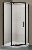 Душевой уголок Vincea Stresa 100x100 см черный