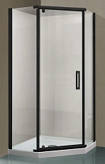 Душевой уголок Vincea Stresa 100x100 см черный