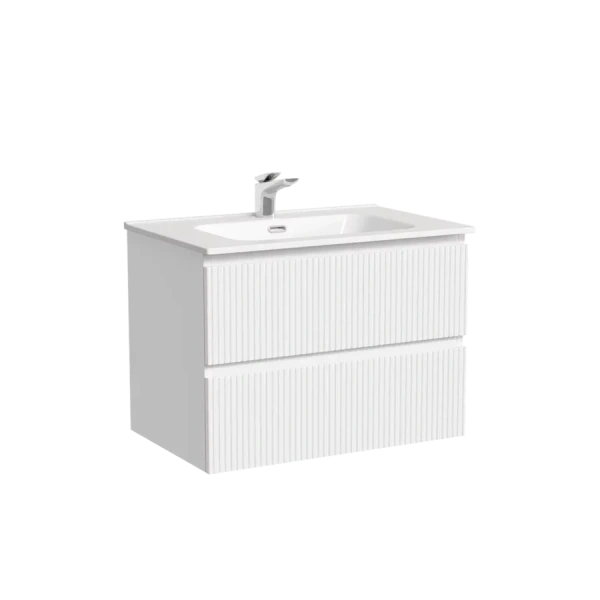 Тумба под раковину подвесная Sancos Snob T 70 см Bianco SNT70W (детальная фотография)