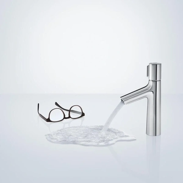 Смеситель для раковины Hansgrohe Talis Select S однорычажный 72043000 (детальная фотография), однорычажные, двухрычажные