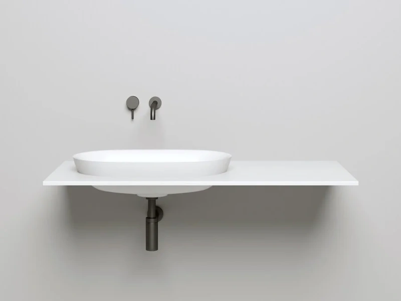 Раковина Salini Marea 01 65 см белая 1802101G (детальная фотография), белые