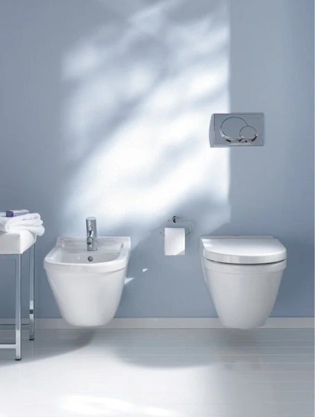 Унитаз подвесной Duravit Starck 3 белый 2201090000 (детальная фотография) index_1
