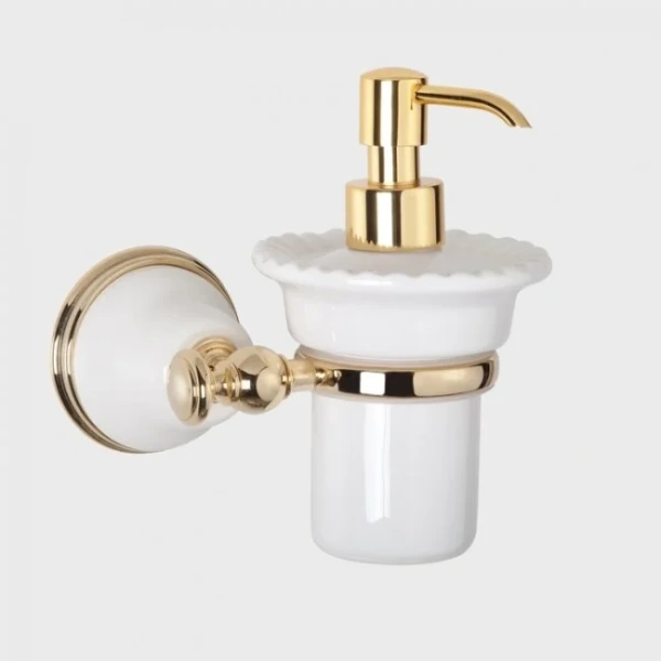 Дозатор, цвет белый/золото, Tiffany World Harmony TWHA108bi/oro (детальная фотография)