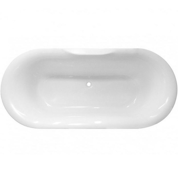 Ванна из литьевого мрамора Эстет Лион 174x80 см белая матовая ФР-00014537 (детальная фотография), литьевой мрамор