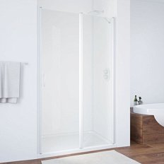 Душевая дверь стекло прозрачное Vegas-glass EP-F-1 105 01 R