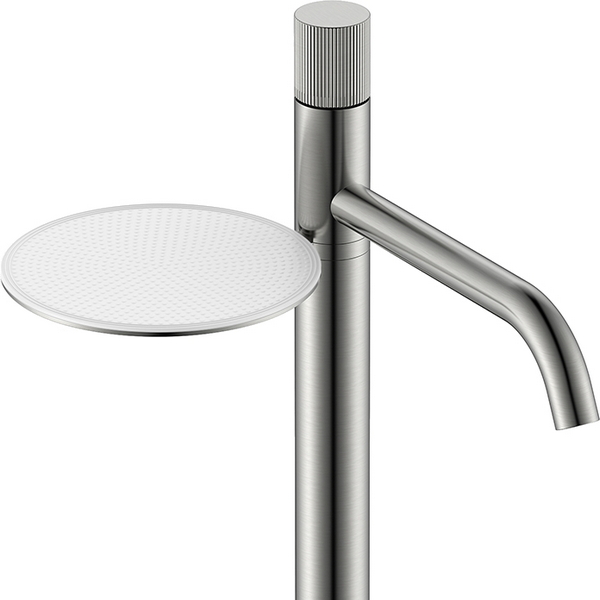 Смеситель для раковины Boheme Stick никель Linea 120-NB.3 (детальная фотография), для раковины