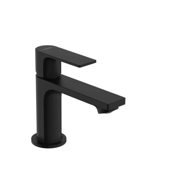 Смеситель для раковины Hansgrohe Rebris черный матовый 72587670 (детальная фотография)