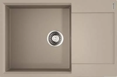 Мойка для кухни Omoikiri Daisen-78-LB-SA 78 см бежевая 4993693 (детальная фотография)
