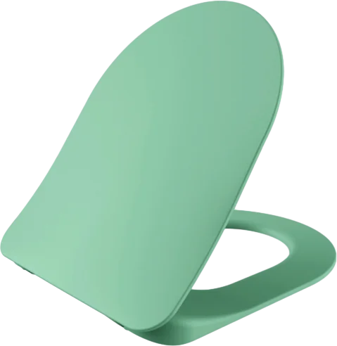 Крышка-сидение с микролифтом Creavit Duck зеленый нил KC0903.01.2000E (детальная фотография)