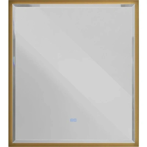 Зеркало с подсветкой Cezares 100 см брашированное золото - фото 3