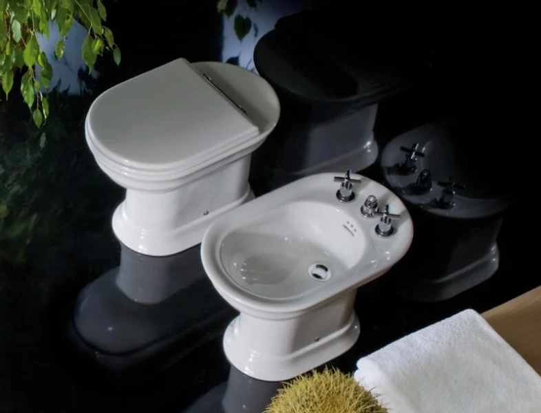 Унитаз Hatria Dolcevita YXX 35х60 см (детальная фотография), с антивсплеском