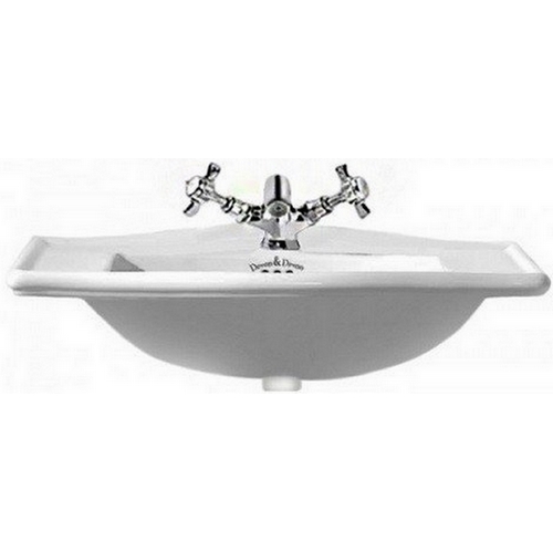 Раковина Devon & Devon Westminster IBLI(1)F 70 см c 1 отверстием под смеситель (детальная фотография)