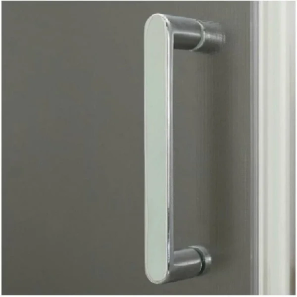 Шторка для ванны BelBagno Unique 180х140 см стекло рифленое UNIQUE-VF-2-150/180-140-P-Cr (детальная фотография), недорогие