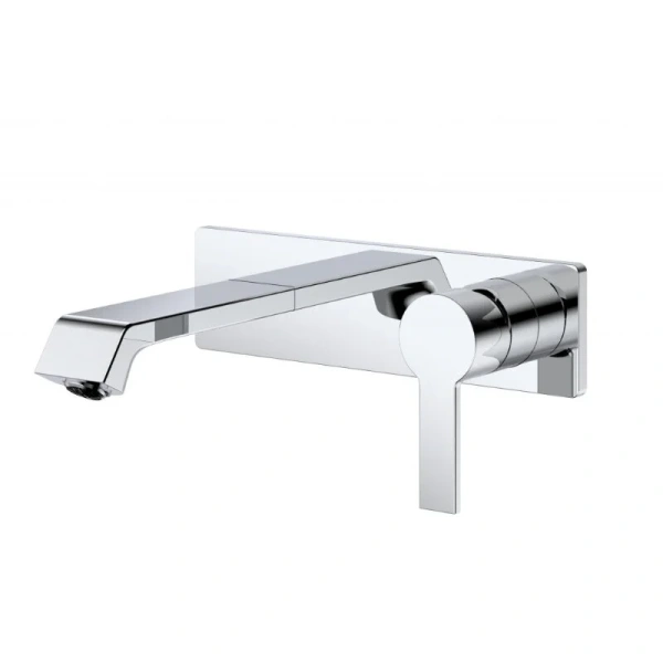 Смеситель для раковины BelBagno Aurora встраиваемый AURORA-BLVM-CRM-W0 (детальная фотография)