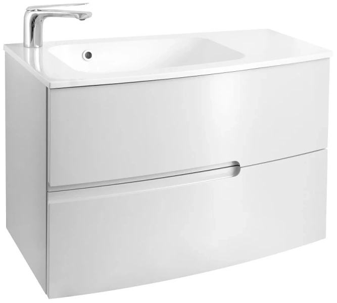 Раковина мебельная Jacob Delafon Nona 80 см глянцевый белый EB1880RU-00 (детальная фотография), белые