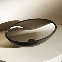 Раковина Abber Kristall 50 см черная