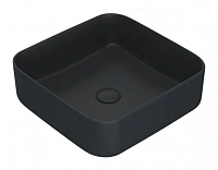Раковина IDDIS Bridge 39 см черная