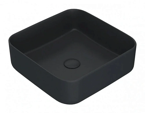 Раковина IDDIS Bridge 39 см черная - фото 2