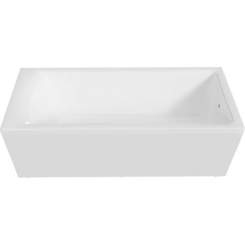 Ванна акриловая 1Marka Prime 180х75 см прямоугольная 01пра1575 (детальная фотография), без гидромассажа, со шторкой, маленькие