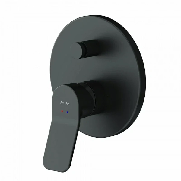 Душевой комплект Am.Pm X-Joy черный матовый FB85A1RH22 (детальная фотография), душевые комплекты, наборы index_1
