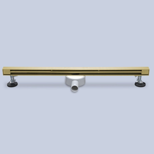 Душевой лоток ALTROBAGNO Trave 071221 80 см золото матовое ALTROBAGNOTrave071221BG (детальная фотография), золото
