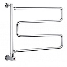 Полотенцесушитель водяной Margaroli Vento 500/SP черный матовый