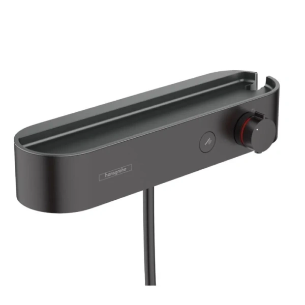 Смеситель для душа Hansgrohe ShowerTablet Select черный матовый 24360670 (детальная фотография)