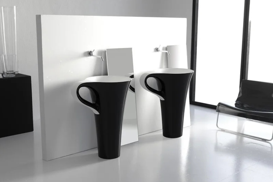 Раковина ArtCeram One Shot Cup OSL004 (детальная фотография), керамические