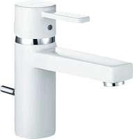 Смеситель для раковины Kludi Zenta белый